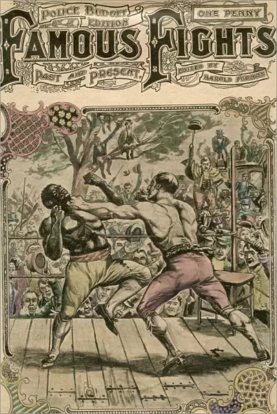 Tom Cribbs second battle with Molineaux, 1811 (late 19th or early 20th century)