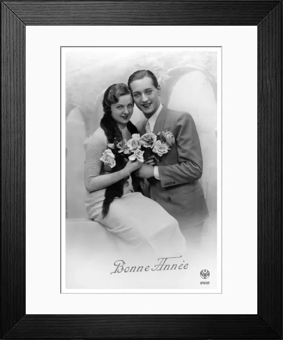 Framed Print : Bonne Annee (Happy New Year), c1930s(?) Framed Print : Bonne Annee (Happy New Year), c1930s(?)