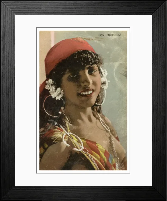 Framed Print : Bedouine, early 20th century(?) Framed Print : Bedouine, early 20th century(?)
