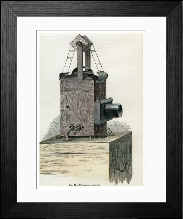 Framed Print : Thomsons Lantern, 19th century(?) Framed Print : Thomsons Lantern, 19th century(?)