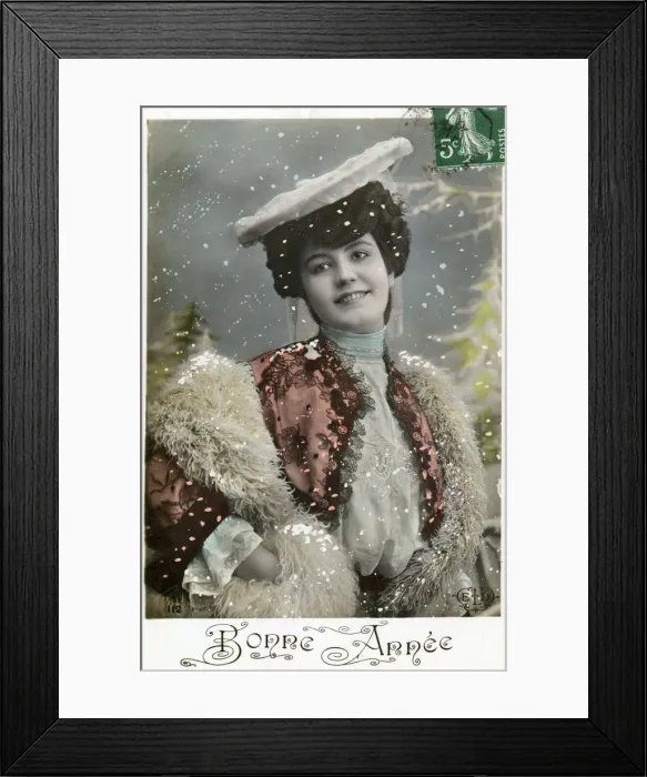 Framed Print : Bonne Annee (Happy New Year), c1900s(?) Framed Print : Bonne Annee (Happy New Year), c1900s(?)