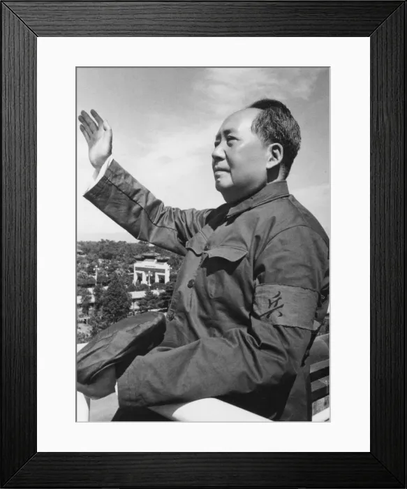 Framed Print : Mao Zedong, Chinese Communist revolutionary and leader, c1950s-c1960s(?) Framed Print : Mao Zedong, Chinese Communist revolutionary and leader, c1950s-c1960s(?)