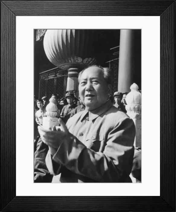 Framed Print : Mao Zedong, Chinese Communist revolutionary and leader, c1970s(?) Framed Print : Mao Zedong, Chinese Communist revolutionary and leader, c1970s(?)