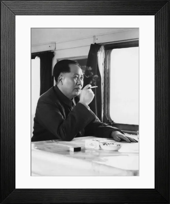 Framed Print : Mao Zedong, Chinese Communist revolutionary and leader, c1950s(?) Framed Print : Mao Zedong, Chinese Communist revolutionary and leader, c1950s(?)