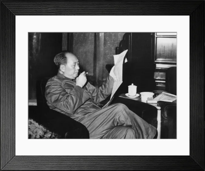 Framed Print : Mao Zedong, Chinese Communist revolutionary and leader, c1960s(?) Framed Print : Mao Zedong, Chinese Communist revolutionary and leader, c1960s(?)