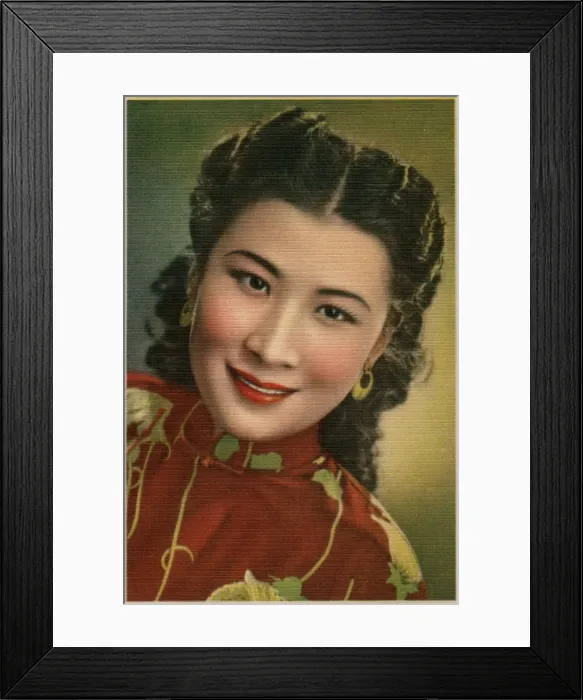 Framed Print : Wang Hsi Chun, Chinese actress, 20th century Framed Print : Wang Hsi Chun, Chinese actress, 20th century
