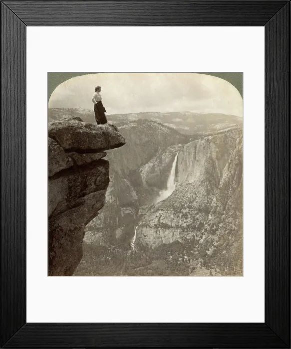 Framed Print : View from Glacier Point, Yosemite Valley, California, USA, 1902. Artist: Underwood & Underwood Framed Print : View from Glacier Point, Yosemite Valley, California, USA, 1902. Artist: Underwood & Underwood