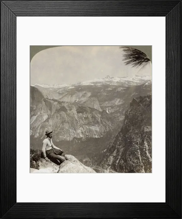 Framed Print : Yosemite Valley, California, USA, 1902. Artist: Underwood & Underwood Framed Print : Yosemite Valley, California, USA, 1902. Artist: Underwood & Underwood