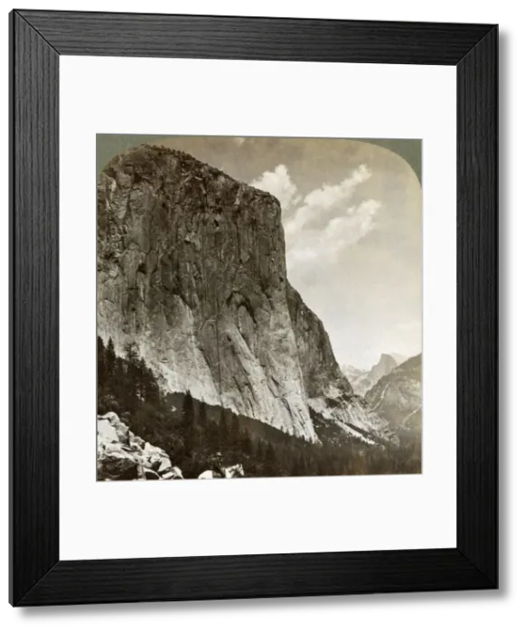 Framed Print : El Capitan and Half Dome, Yosemite Valley, California, USA, 1902. Artist: Underwood & Underwood Framed Print : El Capitan and Half Dome, Yosemite Valley, California, USA, 1902. Artist: Underwood & Underwood