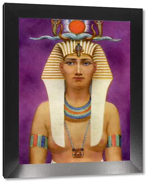 Hatshepsut, Ancient Egyptian queen of the 18th dynasty, 15th century BC (1926). Artist: Winifred Mabel Brunton