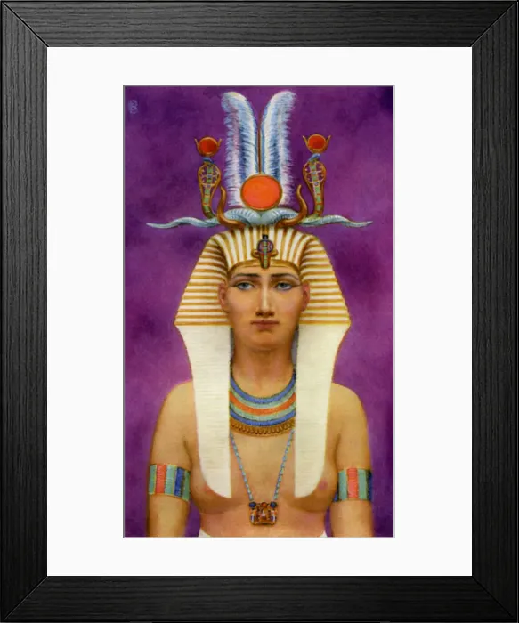 Framed Print : Hatshepsut, Ancient Egyptian queen of the 18th dynasty, 15th century BC (1926). Artist: Winifred Mabel Brunton Framed Print : Hatshepsut, Ancient Egyptian queen of the 18th dynasty, 15th century BC (1926). Artist: Winifred Mabel Brunton