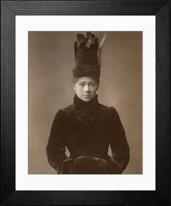 Framed Print : Marie Tempest, British actress and singer, 1888. Artist: Ernest Barraud Framed Print : Marie Tempest, British actress and singer, 1888. Artist: Ernest Barraud