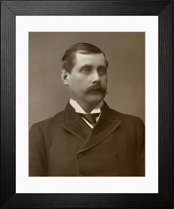 Framed Print : FH Macklin, British actor, 1888. Artist: Kingsbury & Notcutt