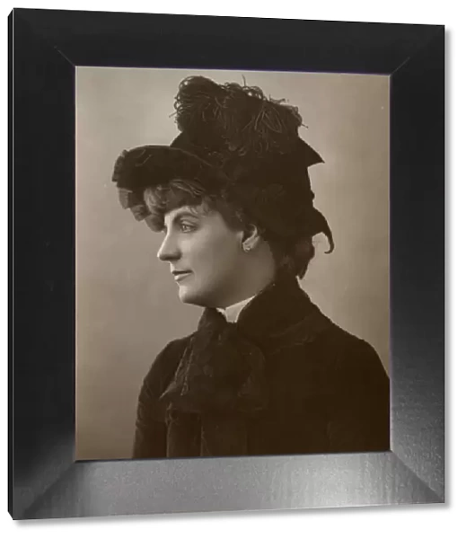Miss Ada Rehan, Irish-born American actress, 1888. Artist: W&D Downey