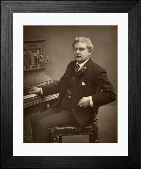 Framed Print : Arthur Cecil, British actor, comedian, playwright and theatre manager 1887. Artist: Ernest Barraud Framed Print : Arthur Cecil, British actor, comedian, playwright and theatre manager 1887. Artist: Ernest Barraud
