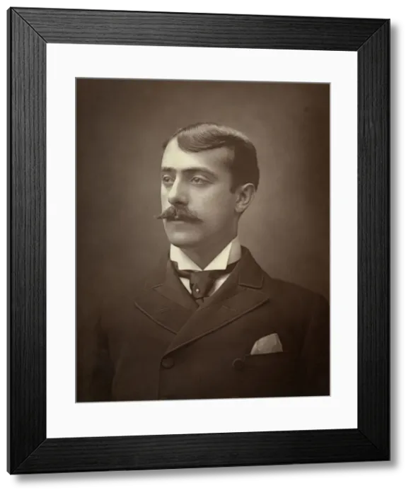 Framed Print : Laurence Cautley, British actor, 1887. Artist: Ernest Barraud Framed Print : Laurence Cautley, British actor, 1887. Artist: Ernest Barraud