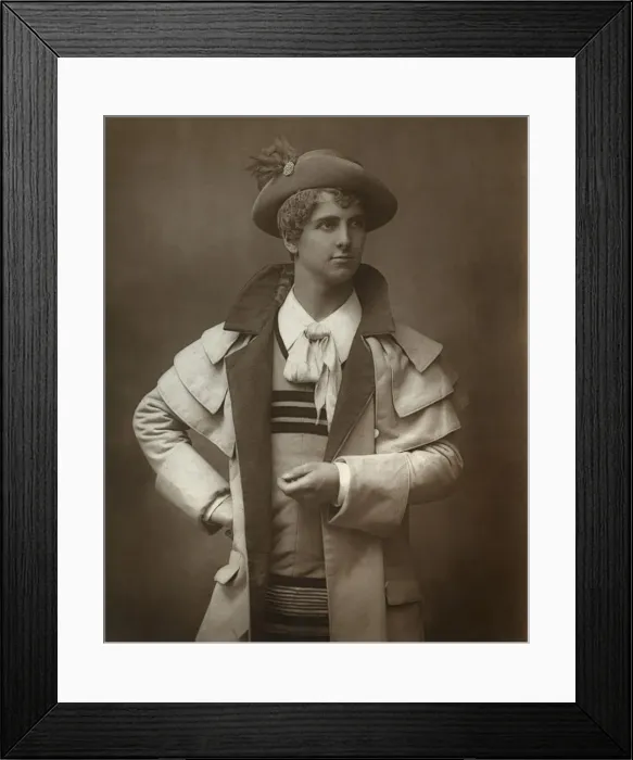 Framed Print : C Hayden Coffin, British actor and singer, 1887. Artist: Walery Framed Print : C Hayden Coffin, British actor and singer, 1887. Artist: Walery