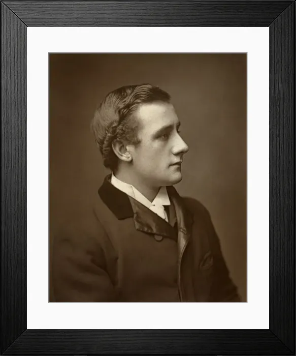 Framed Print : Fuller Mellish, British actor, 1887. Artist: Ernest Barraud Framed Print : Fuller Mellish, British actor, 1887. Artist: Ernest Barraud