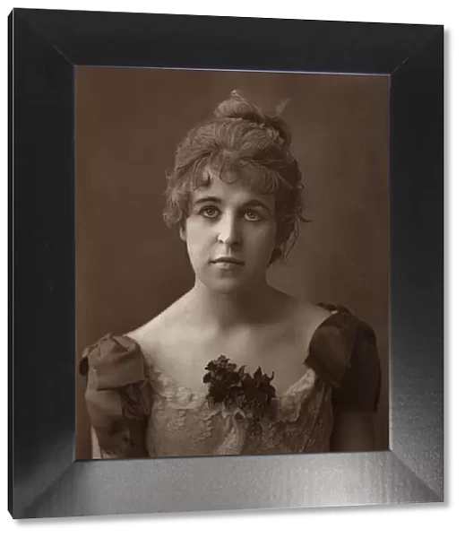 Miss Norreys, British actress, 1887. Artist: Ernest Barraud