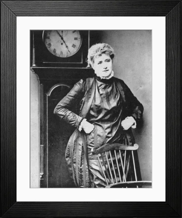 Framed Print : Ellen Terry, British actress, 1887. Artist: Ernest Barraud Framed Print : Ellen Terry, British actress, 1887. Artist: Ernest Barraud