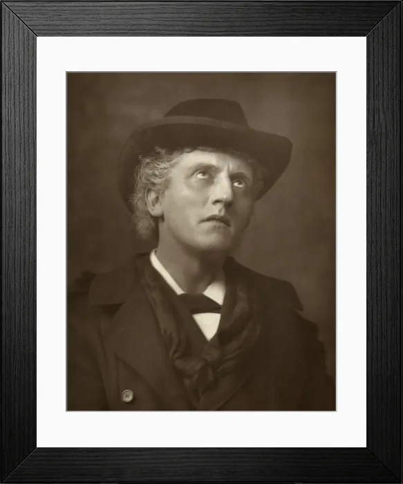 Framed Print : Wilson Barrett, British actor, theatre manager and playwright, 1883. Artist: St Jamess Photographic Co Framed Print : Wilson Barrett, British actor, theatre manager and playwright, 1883. Artist: St Jamess Photographic Co