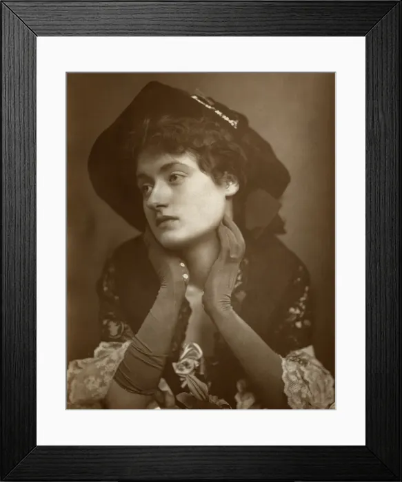 Framed Print : Winifred Emery, British actress, 1883 Framed Print : Winifred Emery, British actress, 1883