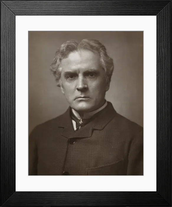 Framed Print : Hermann Vezin, American actor, teacher of elocution and writer, 1883. Artist: St Jamess Photographic Co Framed Print : Hermann Vezin, American actor, teacher of elocution and writer, 1883. Artist: St Jamess Photographic Co