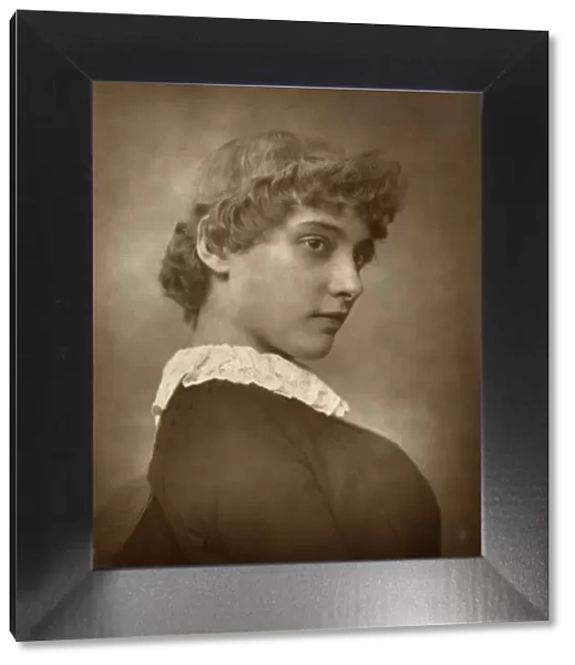 Marie Linden, actress, 1883. Artist: St Jamess Photographic Co