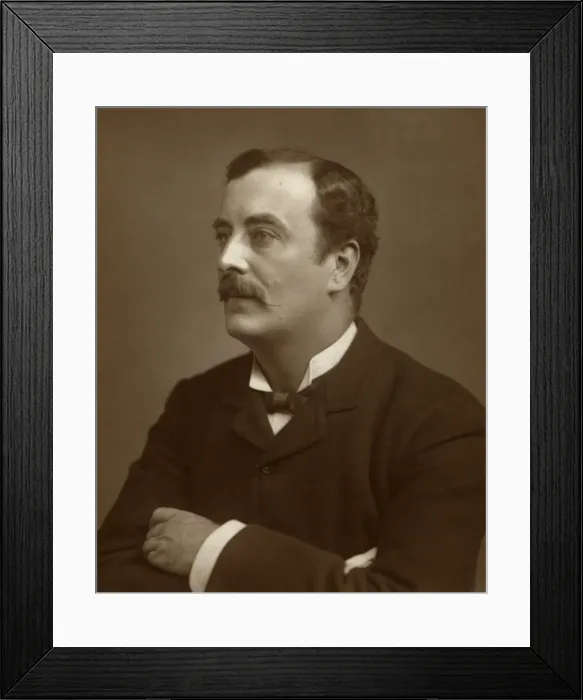Framed Print : JH Barnes, British actor, 1883. Artist: St Jamess Photographic Co Framed Print : JH Barnes, British actor, 1883. Artist: St Jamess Photographic Co