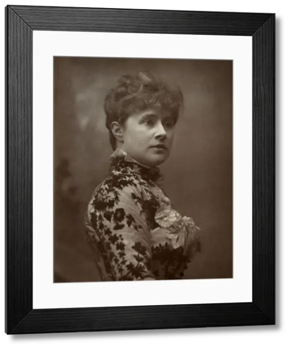 Framed Print : Alice Lingard, British actress and singer, 1884. Artist: Herbert Rose Barraud Framed Print : Alice Lingard, British actress and singer, 1884. Artist: Herbert Rose Barraud