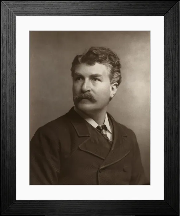 Framed Print : Henry Gartside Neville, British actor, 1884. Artist: St Jamess Photographic Co Framed Print : Henry Gartside Neville, British actor, 1884. Artist: St Jamess Photographic Co