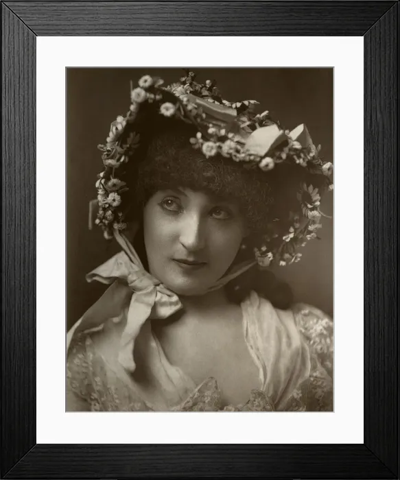 Framed Print : Miss Mulholland, actress, 1884. Artist: St Jamess Photographic Co Framed Print : Miss Mulholland, actress, 1884. Artist: St Jamess Photographic Co