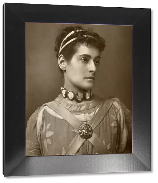Myra Holme, British actress, 1884. Artist: Charles A Long