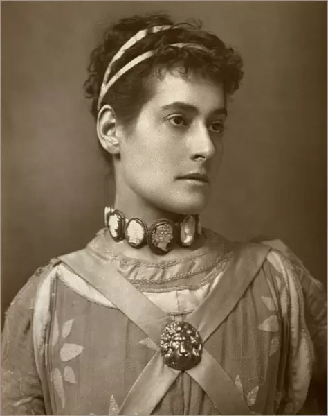 Myra Holme, British actress, 1884. Artist: Charles A Long