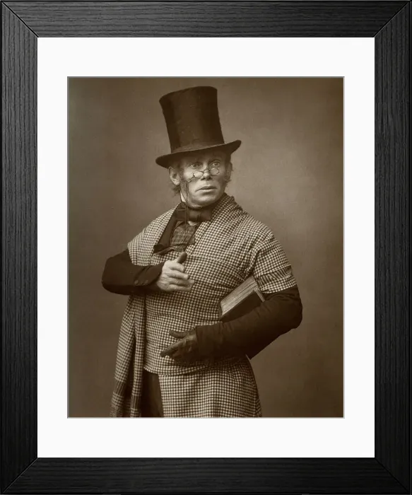 Framed Print : British actor Felix Morris in One Change, 1886. Artist: Barraud Framed Print : British actor Felix Morris in One Change, 1886. Artist: Barraud