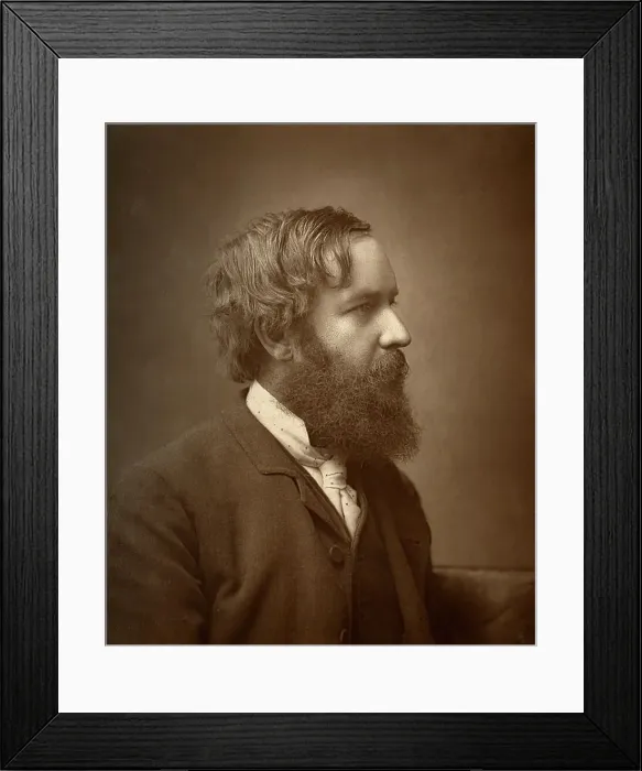 Framed Print : Henry Arthur Jones, British playwright, 1886. Artist: Barraud Framed Print : Henry Arthur Jones, British playwright, 1886. Artist: Barraud
