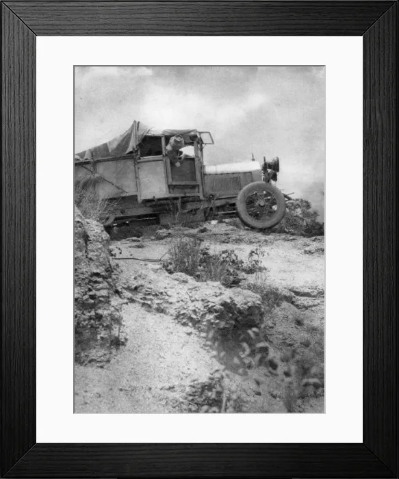 Framed Print : A rocky road, Abercorn to Tukuyu, Tanganyika, 1925 (1927). Artist: Thomas A Glover Framed Print : A rocky road, Abercorn to Tukuyu, Tanganyika, 1925 (1927). Artist: Thomas A Glover