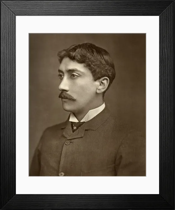 Framed Print : British actor Yorke Stephens in One Change, 1886. Artist: Barraud Framed Print : British actor Yorke Stephens in One Change, 1886. Artist: Barraud