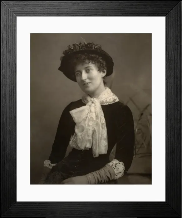 Framed Print : Cissy Grahame, British actress, 1882. Artist: London Stereoscopic & Photographic Co Framed Print : Cissy Grahame, British actress, 1882. Artist: London Stereoscopic & Photographic Co