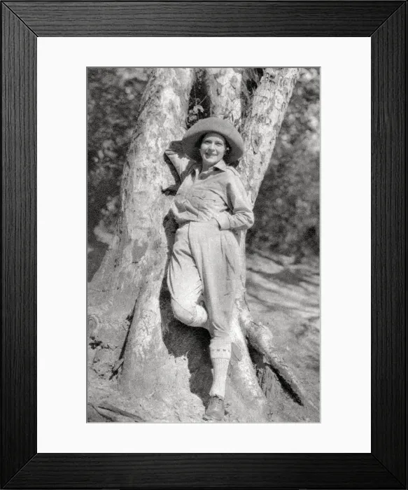 Framed Print : Stella Court Treatt, British adventurer, author and film maker, Maereres, Tanganyika, 1925 (1927). Artist: Thomas A Glover Framed Print : Stella Court Treatt, British adventurer, author and film maker, Maereres, Tanganyika, 1925 (1927). Artist: Thomas A Glover