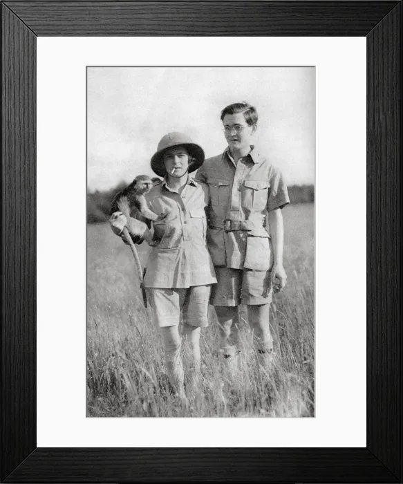 Framed Print : Stella Court Treatt and Errol Hinds, Dodoma to Mongalla, East Africa, 1925 (1927). Artist: Thomas A Glover Framed Print : Stella Court Treatt and Errol Hinds, Dodoma to Mongalla, East Africa, 1925 (1927). Artist: Thomas A Glover
