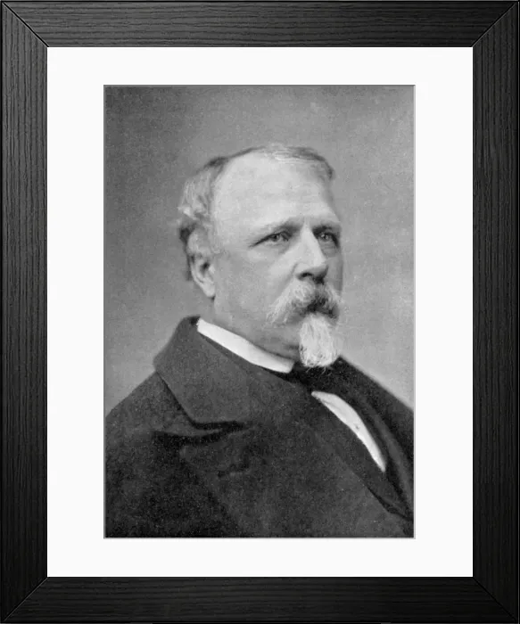 Framed Print : Murat Halstead, American journalist, editor and author, 1898 Framed Print : Murat Halstead, American journalist, editor and author, 1898
