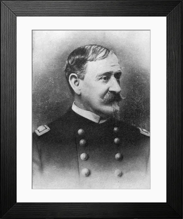 Framed Print : Winfield Scott Schley, American admiral, 1898 Framed Print : Winfield Scott Schley, American admiral, 1898