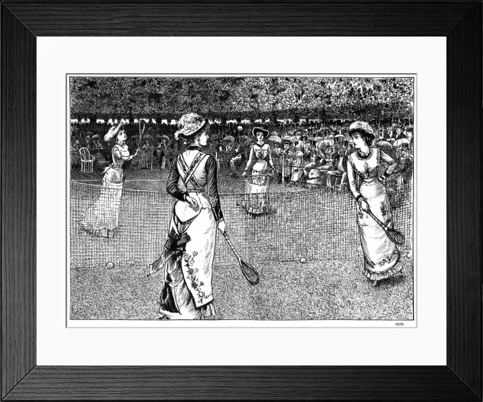 Framed Print : International Reciprocity, 1879 (1891). Artist: George du Maurier Framed Print : International Reciprocity, 1879 (1891). Artist: George du Maurier