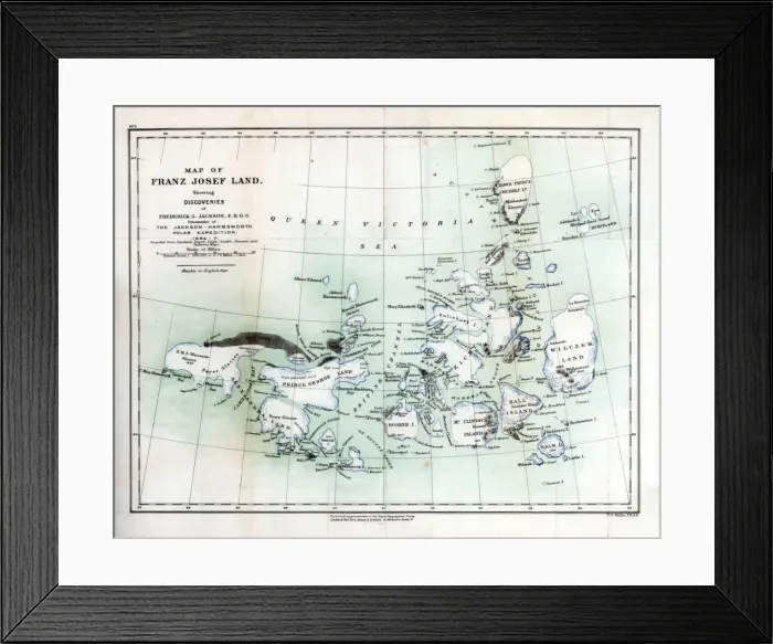 Framed Print : Franz Josef Land, 1899 Framed Print : Franz Josef Land, 1899