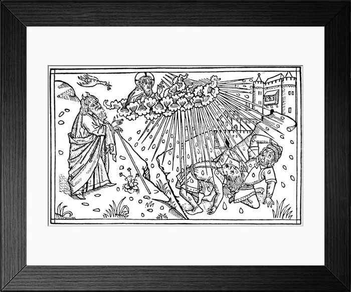 Framed Print : Egyptians plagued, 1480 (1964) Framed Print : Egyptians plagued, 1480 (1964)