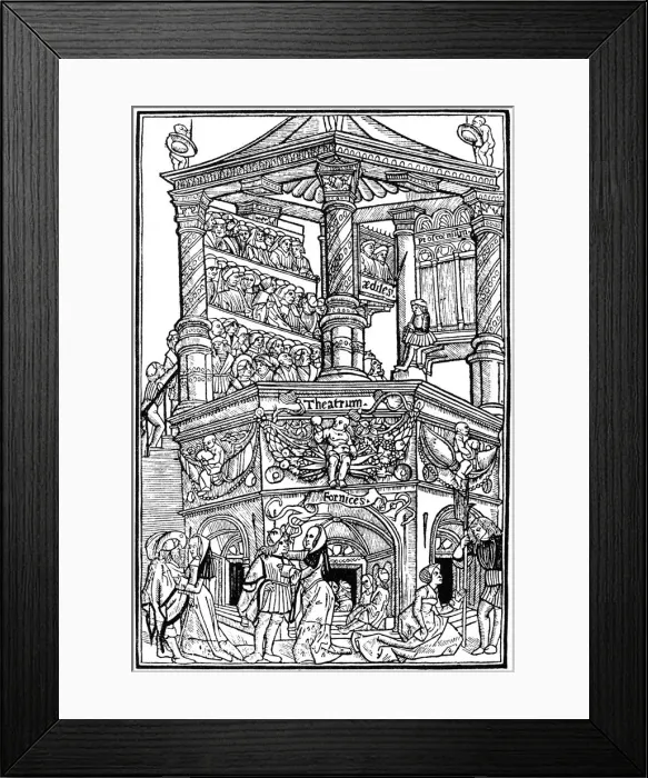 Framed Print : Theatre, 1493 (1964) Framed Print : Theatre, 1493 (1964)
