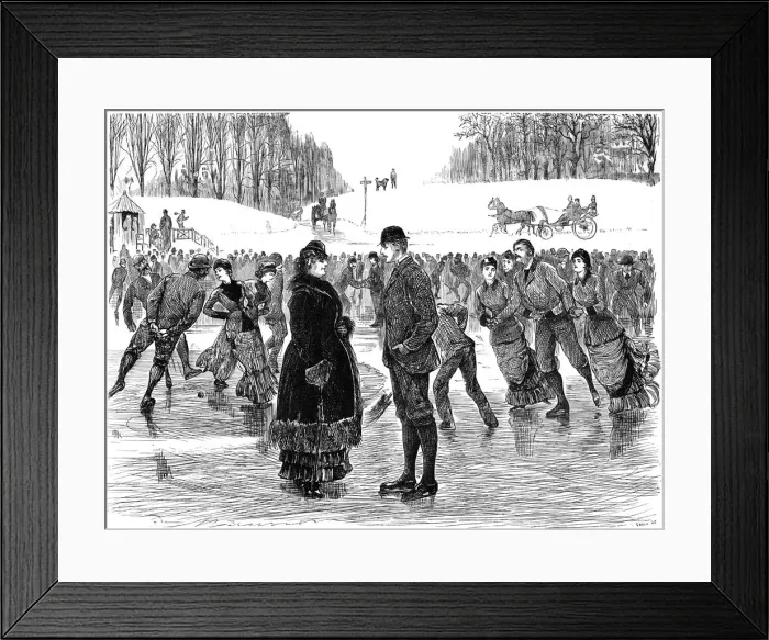 Framed Print : Modest Assurance, 1879 (1891). Artist: Swain Framed Print : Modest Assurance, 1879 (1891). Artist: Swain