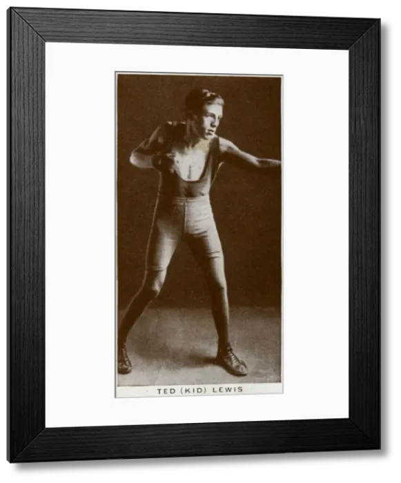 Framed Print : Ted Kid Lewis, British boxer, (1938) Framed Print : Ted Kid Lewis, British boxer, (1938)