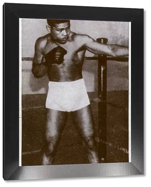 Joe Louis, American boxer, 1938